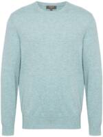 N.Peal Oxford Pullover im Oversized-Look - Blau