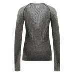 Odlo Blackcomb Eco Big Logo Top Crew Neck Unterhemd Damen in schwarz