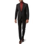 ROY ROBSON Herren Anzug braun Slim Fit