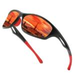 Rnemitery Sonnenbrille Sport Sonnenbrille Herren Polarisierte Fahrradbrille mit UV-400 Schutz