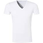 Seidensticker Herren T-Shirt weiß Baumwolle