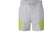 TOMMY JEANS Herren Sweatshorts grau Baumwolle meliert