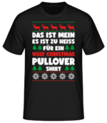 Ugly Christmas Pullover · Männer Basic T-Shirt