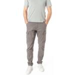 camel active Herren Cargohose grau Baumwolle