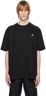 ADER error Black A-Peec T-Shirt