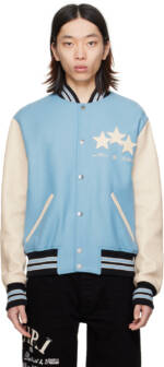 AMIRI Blue Stars Bomber Jacket