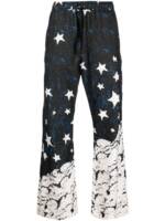 AMIRI Hose mit grafischem Print - Schwarz