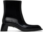 Acne Studios Black Rubber Boots