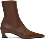 Acne Studios Brown Heeled Ankle Boots