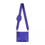 Aigner Crossbody Bags - Kleine Umhängetasche Isa aus Leder 48104137883994 - Gr. unisize - in Blau - für Damen