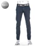 Alberto Herren Chino blau Baumwolle Slim Fit