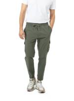 BOSS Green Herren Cargohose grün Mikrofaser