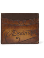 Berluti - Bambou Leather Cardholder - Men - Brown