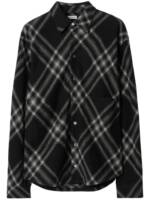 Burberry Hemd mit Check - Schwarz