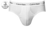 Calvin Klein Underwear Herren Slips weiß Baumwolle unifarben