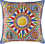 Dolce&Gabbana Multicolor Small Carretto Sun Cushion