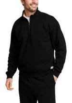 Eddie Bauer ® Sig Fleece Pullover mit 1/4-Reißverschluss Herren Schwarz Gr. L