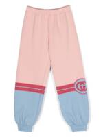 Gucci Kids Jogginghose mit GG-Print - Rosa