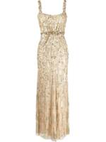 Jenny Packham Bright Gem Abendkleid mit Pailletten - Gold