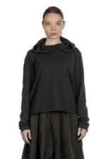 Katharina Hovman Damen Pullover oversized khaki