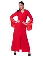 Kleid Vampir lang rot S