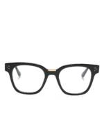 Linda Farrow Sanchez Brille mit Wayfarer-Gestell - Schwarz