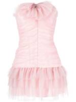 LoveShackFancy Lolisa Minikleid mit Schleife - Rosa