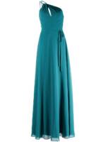 Marchesa Notte Bridesmaids Asymmetrisches Stilo Brautjungfernkleid - Blau