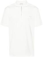 Moncler Poloshirt mit Logo-Prägung - Weiß