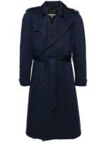 Patrizia Pepe Trenchcoat mit Gürtel - Blau