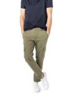 Pepe Jeans Herren Cargohose grün Baumwolle Slim Fit