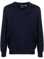 Polo Ralph Lauren Pullover mit V-Ausschnitt - Blau