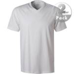 RAGMAN Herren T-Shirts weiß Baumwolle