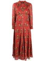 Ralph Lauren RRL Maxikleid mit Blumen-Print - Rot