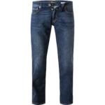 Replay Herren Jeans blau Baumwoll-Stretch Straight Fit