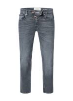 Replay Herren Jeans grau Baumwoll-Stretch Straight Fit