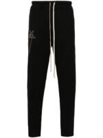 Rick Owens X Champion Jogginghose mit Stickerei - Schwarz