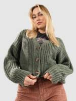 Roxy Sundaze Strickjacke agave green