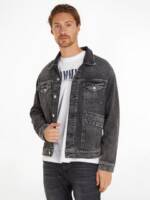 Tommy Jeans Jeansjacke ISAAC DENIM TRUCKER CH6187 mit Logoprägung