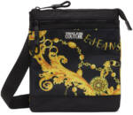 Versace Jeans Couture Black Chain Couture Messenger Bag