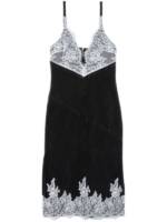 3.1 Phillip Lim Camisole-Kleid mit Spitzenborten - Schwarz