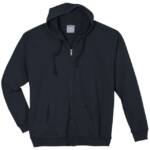 AHORN SPORTSWEAR Sweatjacke Große Größen Kapuzen-Sweatjacke Herren dunkelblau Ahorn Sportswear