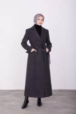 ARMİNE Langmantel Armine wattierter Blazermantel - moderne und elegante Hijab-Mode