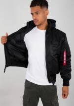 Alpha Industries Bomberjacke MA-1 ZH Back Print