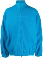 Balenciaga Fleecejacke im Oversized-Look - Blau