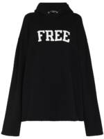 Balenciaga Free Oversized-Hoodie - Schwarz