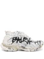 Balenciaga Runner Graffiti Sneakers - Weiß