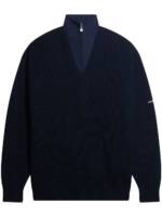 Balenciaga Sportjacke im Layering-Look - Blau