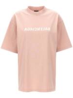 Balenciaga T-Shirt mit Print - Rosa