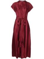 Baruni Maxikleid mit Knopfleiste - Rot